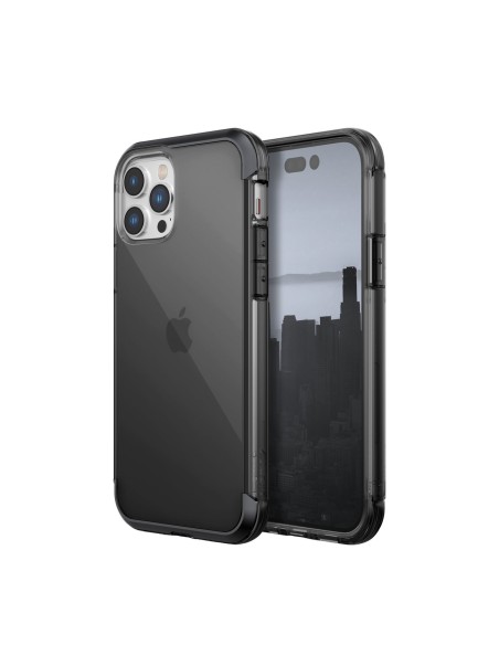 Raptic X-Doria Air Case iPhone 14 Pro Max, šarvuotas dangtelis, juodas Raptic X-Doria Air Case iPhone 14 Pro Max, šarvuotas dangtelis, juodas