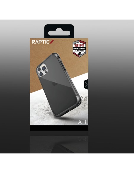 Raptic X-Doria Air Case iPhone 14 Pro Max, šarvuotas dangtelis, juodas Raptic X-Doria Air Case iPhone 14 Pro Max, šarvuotas dangtelis, juodas