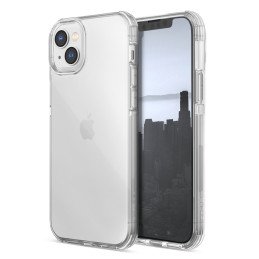 Raptic X-Doria Clear Case iPhone 14 dėklas, šarvuotas permatomas dangtelis
