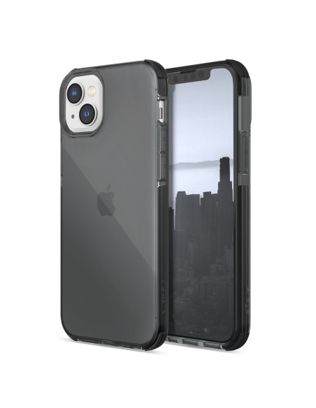 Raptic X-Doria skaidrus dėklas, skirtas iPhone 14 Plus, šarvuotas dangtelis, pilkas Raptic X-Doria skaidrus dėklas, skirtas iPhone 14 Plus, šarvuotas dangtelis, pilkas