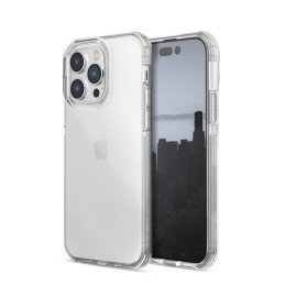 Raptic X-Doria Clear Case iPhone 14 Pro dėklas, šarvuotas permatomas dangtelis