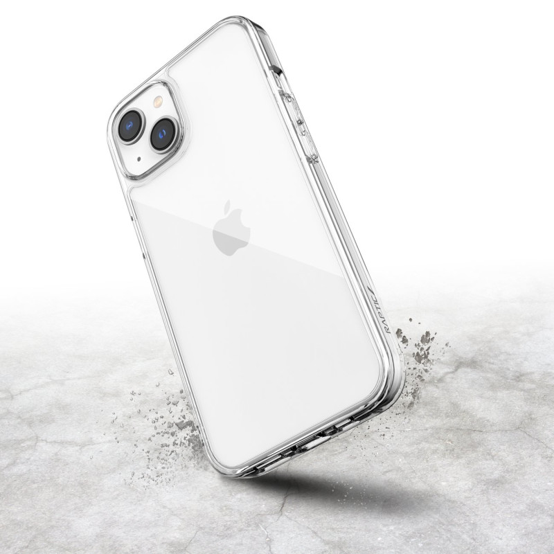 Raptic X-Doria Clearvue Case iPhone 14 Plus skaidrus galinis dangtelis
