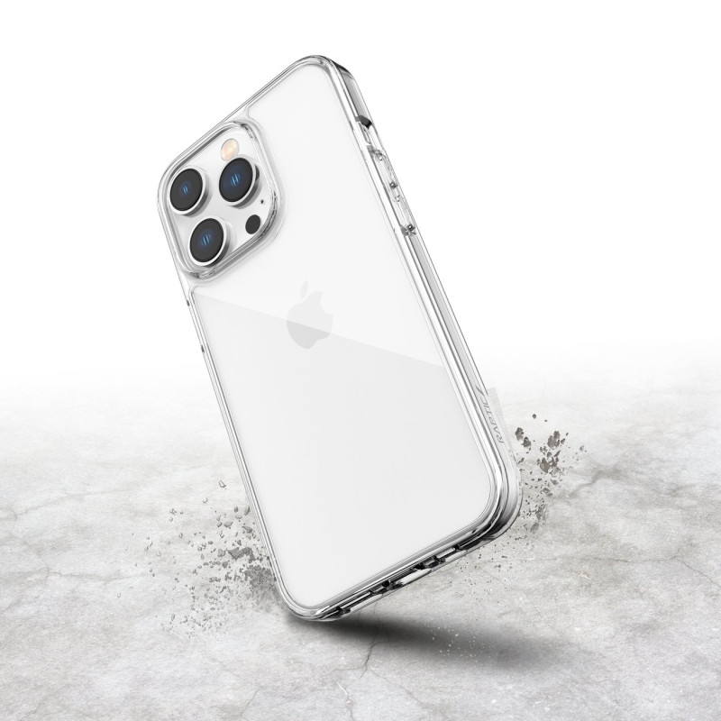 Raptic X-Doria Clearvue Case iPhone 14 Pro skaidrus galinis dangtelis