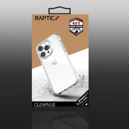 Raptic X-Doria Clearvue Case iPhone 14 Pro skaidrus galinis dangtelis