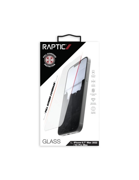 Raptic X-Doria Full Glass grūdinto stiklo iPhone 14 Plus visam ekranui Raptic X-Doria Full Glass grūdinto stiklo iPhone 14 Plus visam ekranui