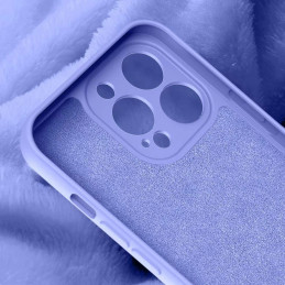 Silikono dėklas iPhone 14 Plus dėklas, silikoninis dangtelis, juodas
