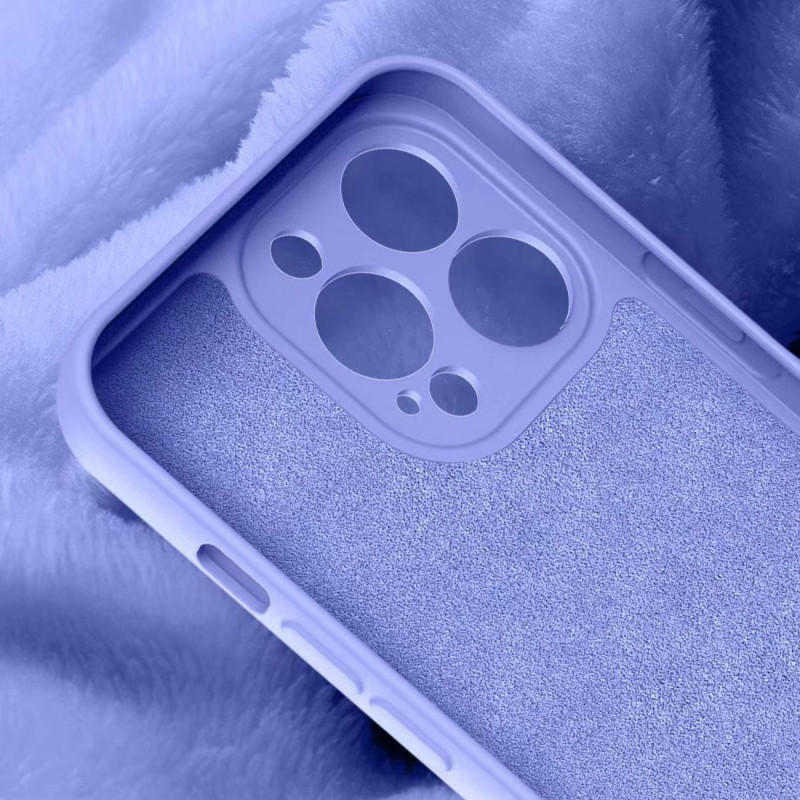Silikoninis dėklas iPhone 14 Plus rožinis silikoninis dėklas