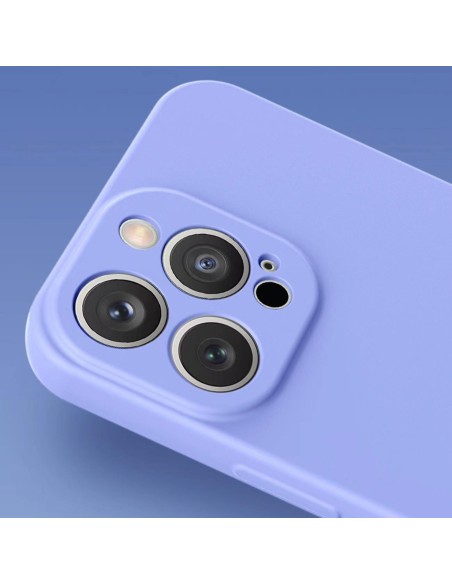 Silikono dėklas iPhone 14 Plus, silikoninis dangtelis, fuksija