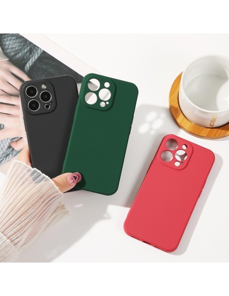 Silikono dėklas iPhone 14 Plus, silikoninis dangtelis, violetinė