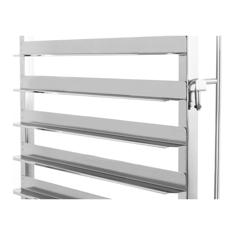 Maitinimo padavėjo vežimėlis 16 padėklų konteinerių 60 x 40 cm gabenimui Royal Catering RCTW-16TB.1