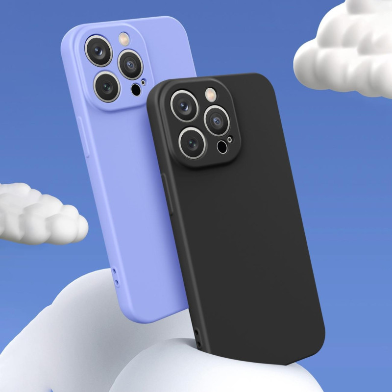 Silikoninis dėklas Xiaomi Redmi Note 11 Pro 5G / 11 Pro / 11E Pro silikoninis dangtelis šviesiai mėlynas