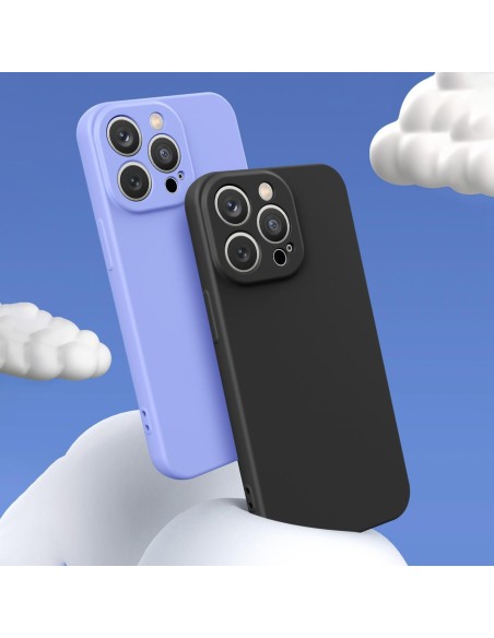 Silikoninis dėklas Xiaomi Redmi Note 11 Pro 5G / 11 Pro / 11E Pro silikoninis dangtelis šviesiai mėlynas