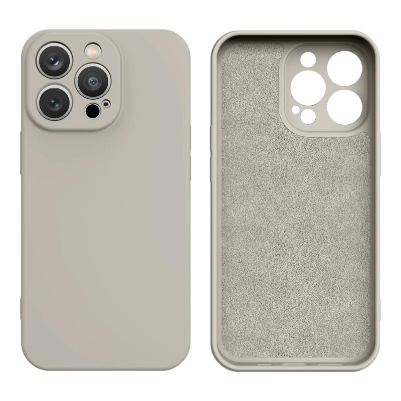 Silikono dėklas Xiaomi Redmi Note 11 Pro 5G / 11 Pro / 11E Pro silikoninis dangtelis smėlio spalvos Silikono dėklas Xiaomi Redmi Note 11 Pro 5G / 11 Pro / 11E Pro silikoninis dangtelis smėlio spalvos