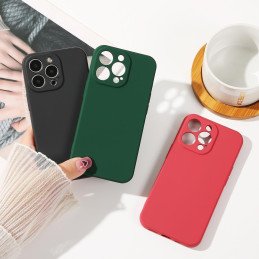 Silikono dėklas Xiaomi Redmi Note 11 Pro 5G / 11 Pro / 11E Pro silikoninis dangtelis fuksija