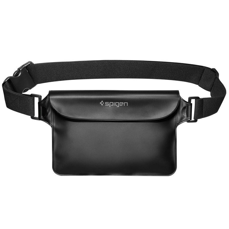 Spigen Aqua Shield A620 vandeniui atsparus klubinis krepšys IPX8 - juodas 2 vnt.