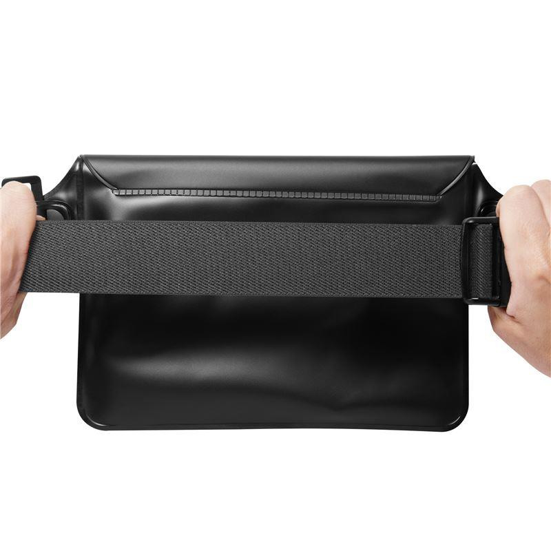 Spigen Aqua Shield A620 vandeniui atsparus klubinis krepšys IPX8 - juodas 2 vnt.