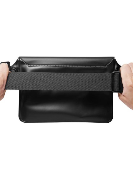Spigen Aqua Shield A620 vandeniui atsparus klubinis krepšys IPX8 - juodas 2 vnt.