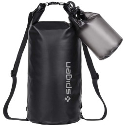 Spigen Aqua Shield A630 maišelis, atsparus vandeniui 20 l + maišelis 2 l - juodas