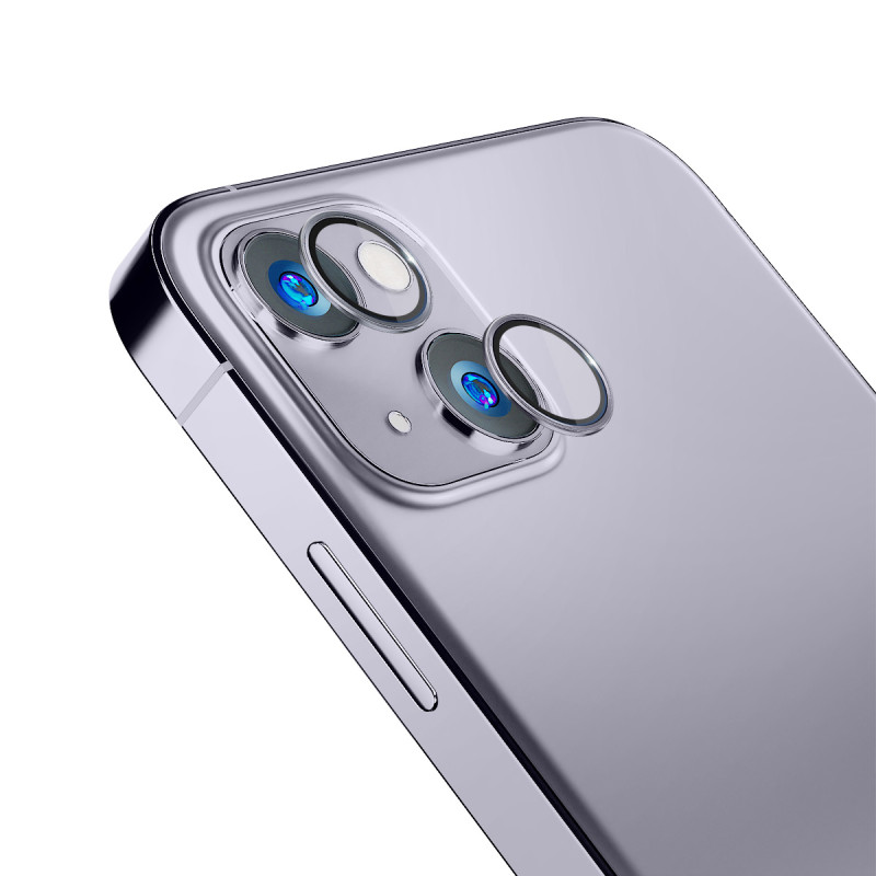 3mk Lens Protection Pro fotoaparato dangtelis, skirtas iPhone 14 – violetinė