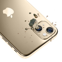 3mk Lens Protection Pro fotoaparato dangtelis, skirtas iPhone 14 Plus - auksinis