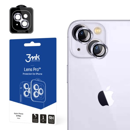 3mk Lens Protection Pro fotoaparato dangtelis, skirtas iPhone 14 Plus – violetinis 3mk Lens Protection Pro fotoaparato dangtelis, skirtas iPhone 14 Plus – violetinis