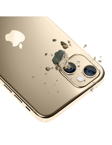 3mk Lens Protection Pro fotoaparato dangtelis iPhone 14 - auksinis 3mk Lens Protection Pro fotoaparato dangtelis iPhone 14 - auksinis