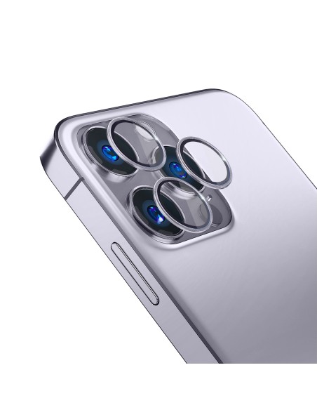 3mk Lens Protection Pro kameros dangtelis, skirtas iPhone 14 Pro / iPhone 14 Pro Max – violetinė