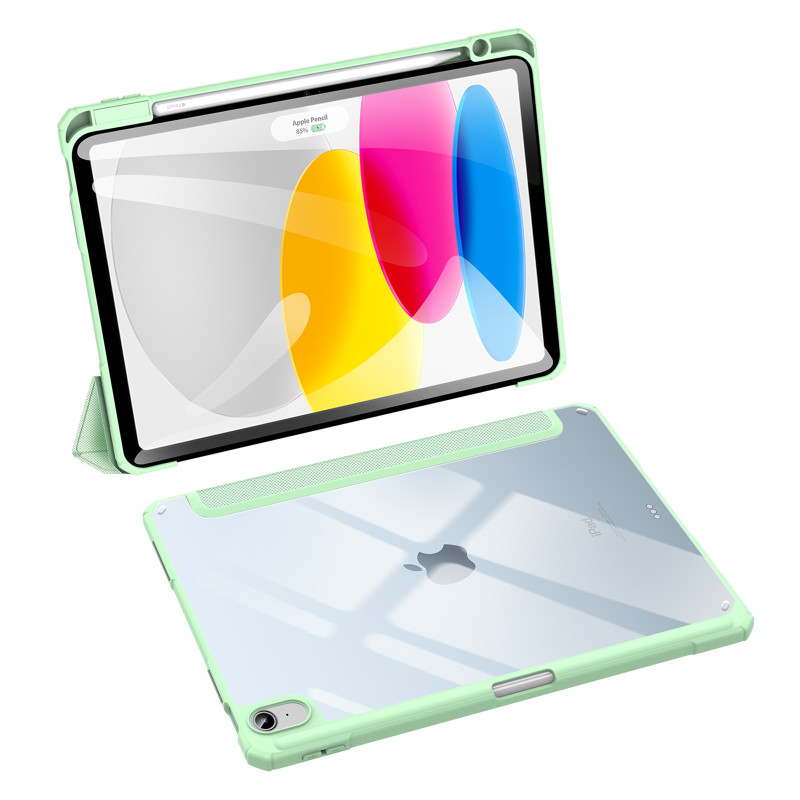 Dux Ducis Toby dėklas iPad 10.9& 39 & 39 2022 (10 kartos) dangtelis su vieta Apple Pencil išmaniajam dangtelio stovui ža...