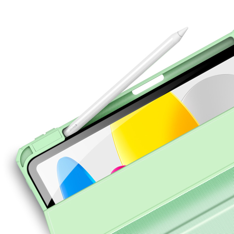 Dux Ducis Toby dėklas iPad 10.9& 39 & 39 2022 (10 kartos) dangtelis su vieta Apple Pencil išmaniajam dangtelio stovui ža...
