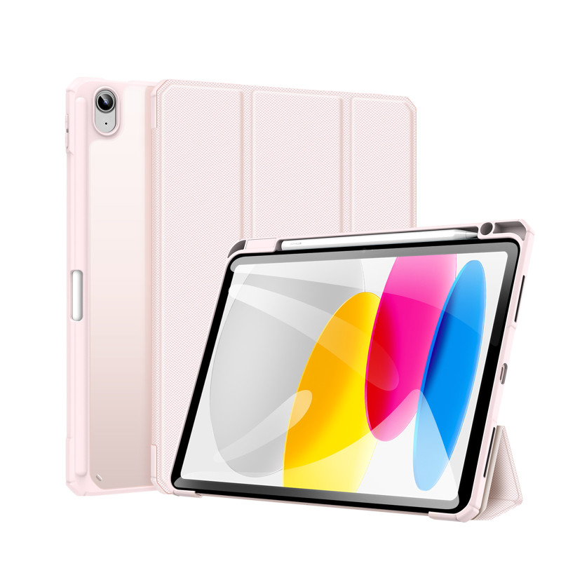 Dux Ducis Toby dėklas iPad 10.9& 39 & 39 2022 (10 kartos) dangtelis su vieta Apple Pencil išmaniesiems dangtelių stovui,...