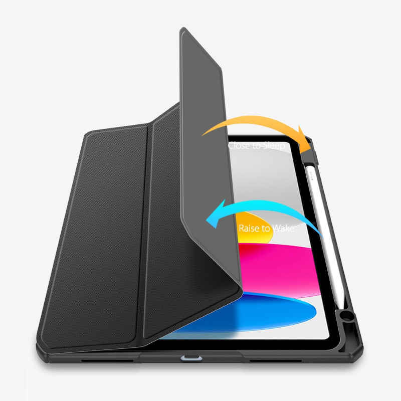 Dux Ducis Toby dėklas iPad 10.9& 39 & 39 2022 (10 kartos) dangtelis su vieta Apple Pencil išmaniesiems dangtelių stovui,...