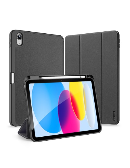 Dux Ducis Domo dėklas iPad 10.9& 39 & 39 2022 (10 kartos) išmanusis dangtelio stovas juodas Dux Ducis Domo dėklas iPad 10.9& 39 & 39 2022 (10 kartos) išmanusis dangtelio stovas juodas