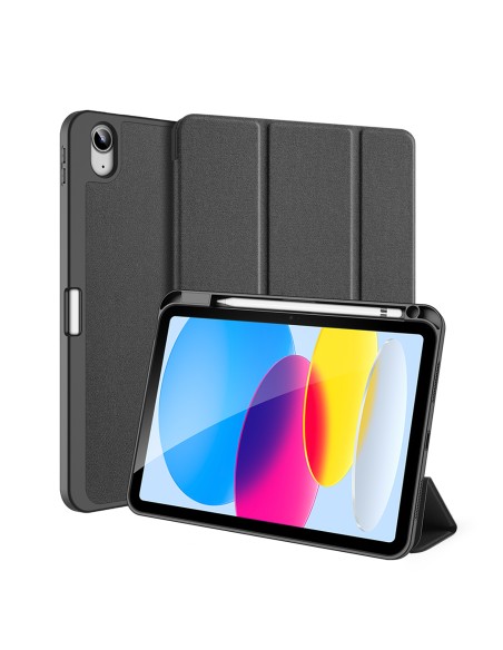 Dux Ducis Domo dėklas iPad 10.9& 39 & 39 2022 (10 kartos) išmanusis dangtelio stovas juodas Dux Ducis Domo dėklas iPad 10.9& 39 & 39 2022 (10 kartos) išmanusis dangtelio stovas juodas