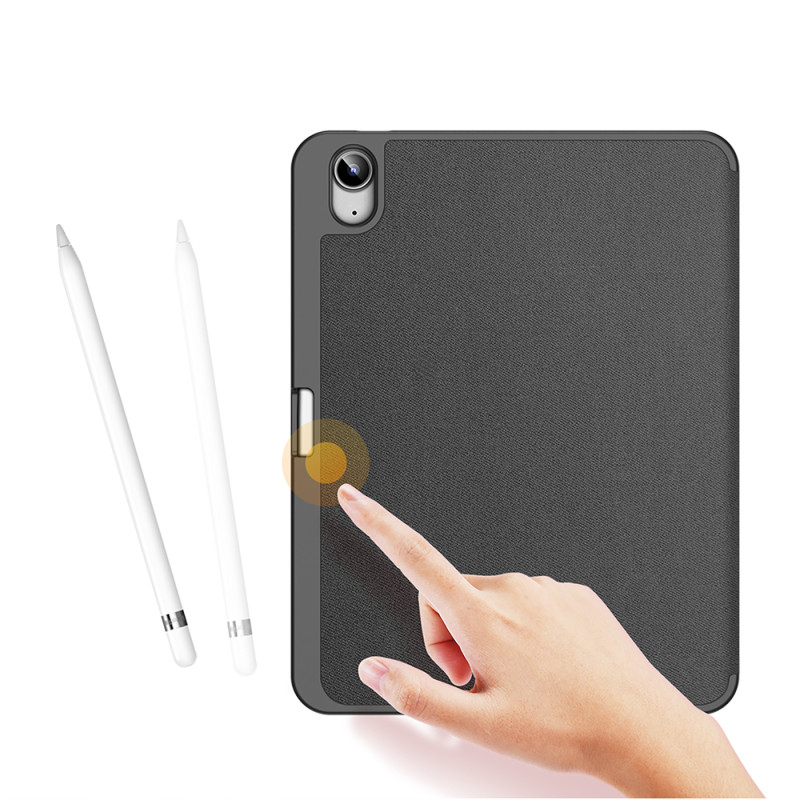 Dux Ducis Domo dėklas iPad 10.9& 39 & 39 2022 (10 kartos) išmanusis dangtelio stovas juodas
