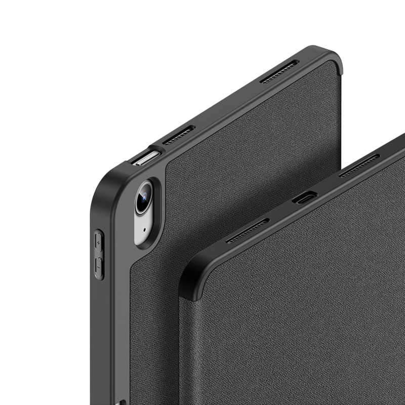 Dux Ducis Domo dėklas iPad 10.9& 39 & 39 2022 (10 kartos) išmanusis dangtelio stovas juodas