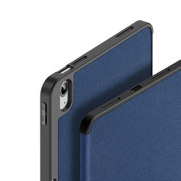 Dux Ducis Domo dėklas iPad 10.9& 39 & 39 2022 (10 kartos) išmanusis dangtelio stovas mėlynas