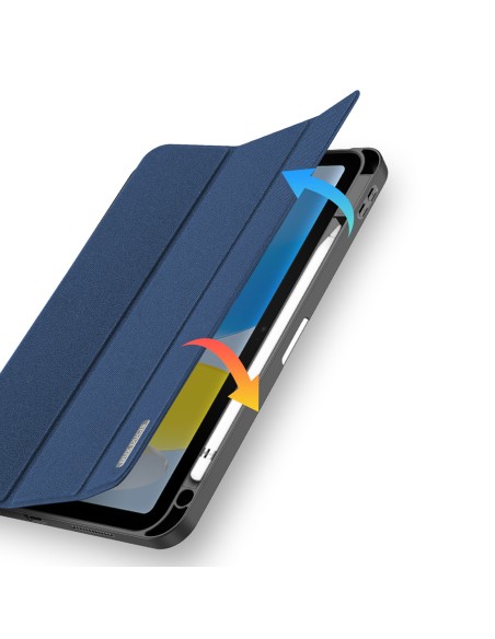 Dux Ducis Domo dėklas iPad 10.9& 39 & 39 2022 (10 kartos) išmanusis dangtelio stovas mėlynas Dux Ducis Domo dėklas iPad 10.9& 39 & 39 2022 (10 kartos) išmanusis dangtelio stovas mėlynas