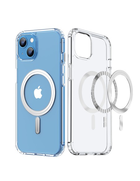 Dux Ducis Clin magnetinis dėklas, skirtas iPhone 14 Plus MagSafe suderinamas skaidrus Dux Ducis Clin magnetinis dėklas, skirtas iPhone 14 Plus MagSafe suderinamas skaidrus
