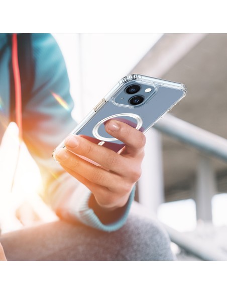 Dux Ducis Clin magnetinis dėklas, skirtas iPhone 14 Plus MagSafe suderinamas skaidrus Dux Ducis Clin magnetinis dėklas, skirtas iPhone 14 Plus MagSafe suderinamas skaidrus