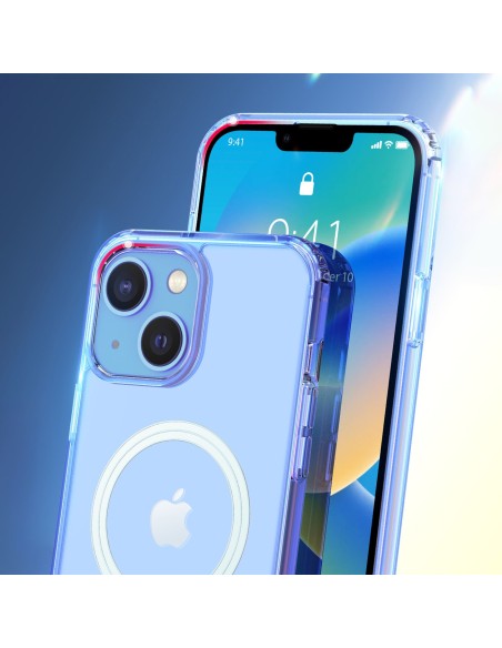 Dux Ducis Clin magnetinis dėklas, skirtas iPhone 14 Plus MagSafe suderinamas skaidrus Dux Ducis Clin magnetinis dėklas, skirtas iPhone 14 Plus MagSafe suderinamas skaidrus