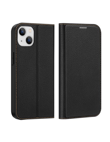 Dux Ducis Skin X2 dėklas iPhone 14 Plus dangtelis su magnetiniu atvartu juodas Dux Ducis Skin X2 dėklas iPhone 14 Plus dangtelis su magnetiniu atvartu juodas