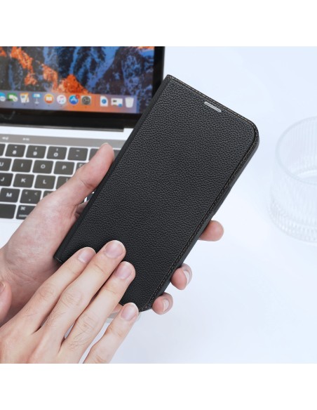 Dux Ducis Skin X2 dėklas iPhone 14 Plus dangtelis su magnetiniu atvartu juodas Dux Ducis Skin X2 dėklas iPhone 14 Plus dangtelis su magnetiniu atvartu juodas