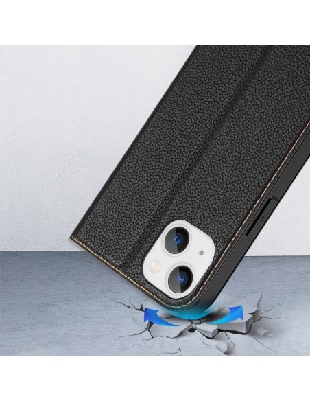 Dux Ducis Skin X2 dėklas iPhone 14 Plus dangtelis su magnetiniu atvartu juodas Dux Ducis Skin X2 dėklas iPhone 14 Plus dangtelis su magnetiniu atvartu juodas