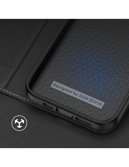 Dux Ducis Skin X2 dėklas iPhone 14 Plus dangtelis su magnetiniu atvartu juodas Dux Ducis Skin X2 dėklas iPhone 14 Plus dangtelis su magnetiniu atvartu juodas
