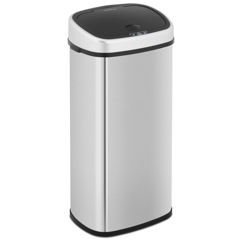 Automatinė bekontaktė stačiakampė šiukšlių dėžė su judesio jutikliu 30 cm 68 l