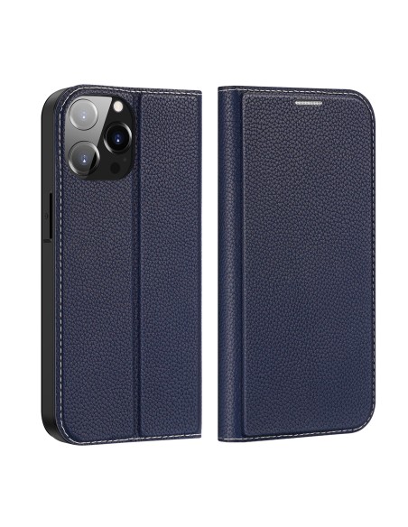 Dux Ducis Skin X2 dėklas, skirtas iPhone 14 Pro Max, dangtelis su magnetiniu atvartu, mėlynas Dux Ducis Skin X2 dėklas, skirtas iPhone 14 Pro Max, dangtelis su magnetiniu atvartu, mėlynas