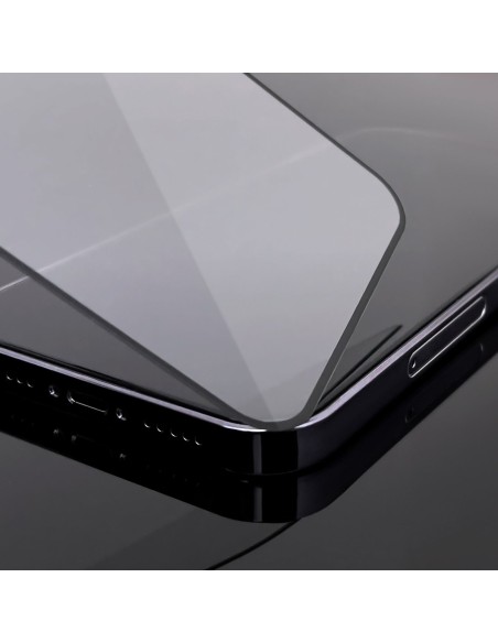 Wozinsky itin patvarus Full Glue grūdintas stiklas visam ekranui su rėmeliu Case Friendly TCL 205 black