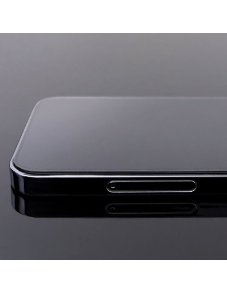 Wozinsky Super patvarūs klijai viso ekrano grūdintas stiklas su rėmeliu patogiu dėklu Motorola Moto E32 Black Wozinsky Super patvarūs klijai viso ekrano grūdintas stiklas su rėmeliu patogiu dėklu Motorola Moto E32 Black