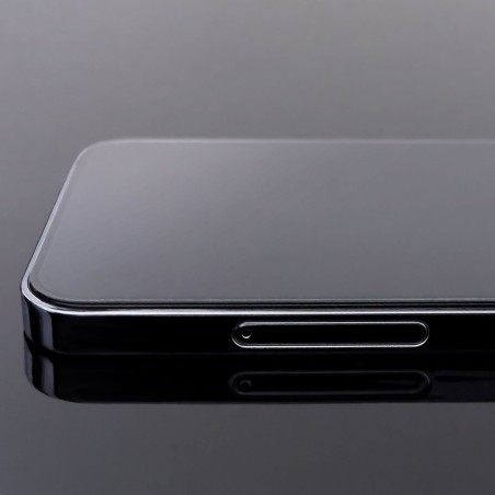 Wozinsky Super patvarūs klijai viso ekrano grūdintas stiklas su rėmeliu patogiu dėklu Motorola Moto G52 Black Wozinsky Super patvarūs klijai viso ekrano grūdintas stiklas su rėmeliu patogiu dėklu Motorola Moto G52 Black