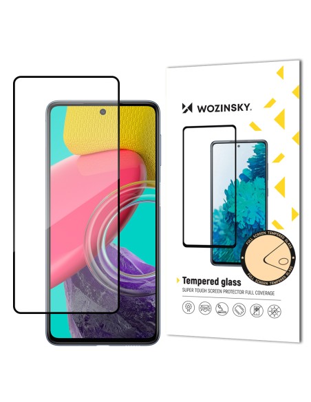 Wozinsky Super patvarus, pilnai klijuojamas grūdintas stiklas viso ekrano dangtelis su rėmeliu patogiu dėklu Samsung Gal... Wozinsky Super patvarus, pilnai klijuojamas grūdintas stiklas viso ekrano dangtelis su rėmeliu patogiu dėklu Samsung Gal...